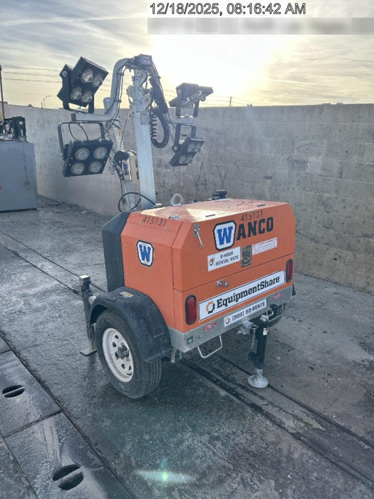 2024 Wanco WLTT-4MM4K Diesel, Deep Sea Controller, Shore Power Plug, Auto Start, (4) 350W LED Floodlights, 4kW Generator, 60 Gal Fuel Tank, 2" Ball, T3