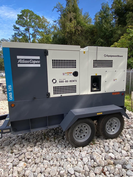 2022 ATLAS COPCO QAS 125