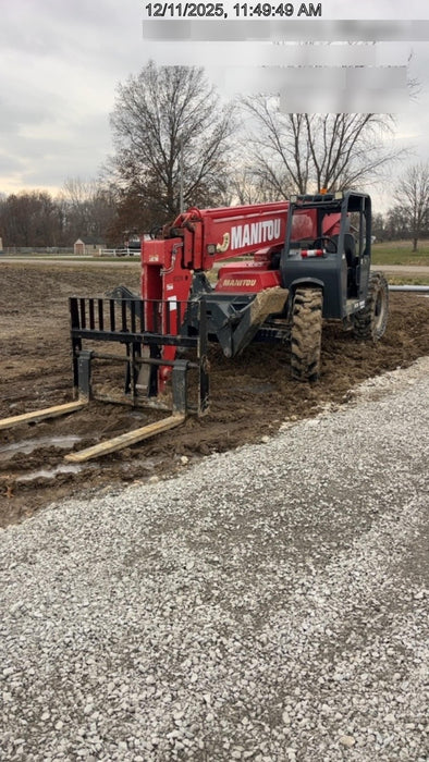 2019 Manitou MTA10055 Manitou MTA10055 - 120 HP T4, Canopy, Worklights/Strobe, Beacon, 66" Carriage, 60" Forks, Solid Tires, Lift Hook, Aux Hydraulics