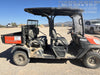 2022 Kubota RTV-X1140W-H Plastic Canopy, Windshield Acrylic Clear, LED Strobe Light, Wire Harness Kit, Back up Alarm