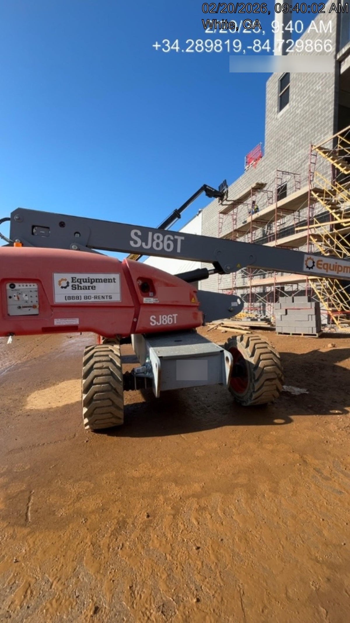2018 SKYJACK SJ86T