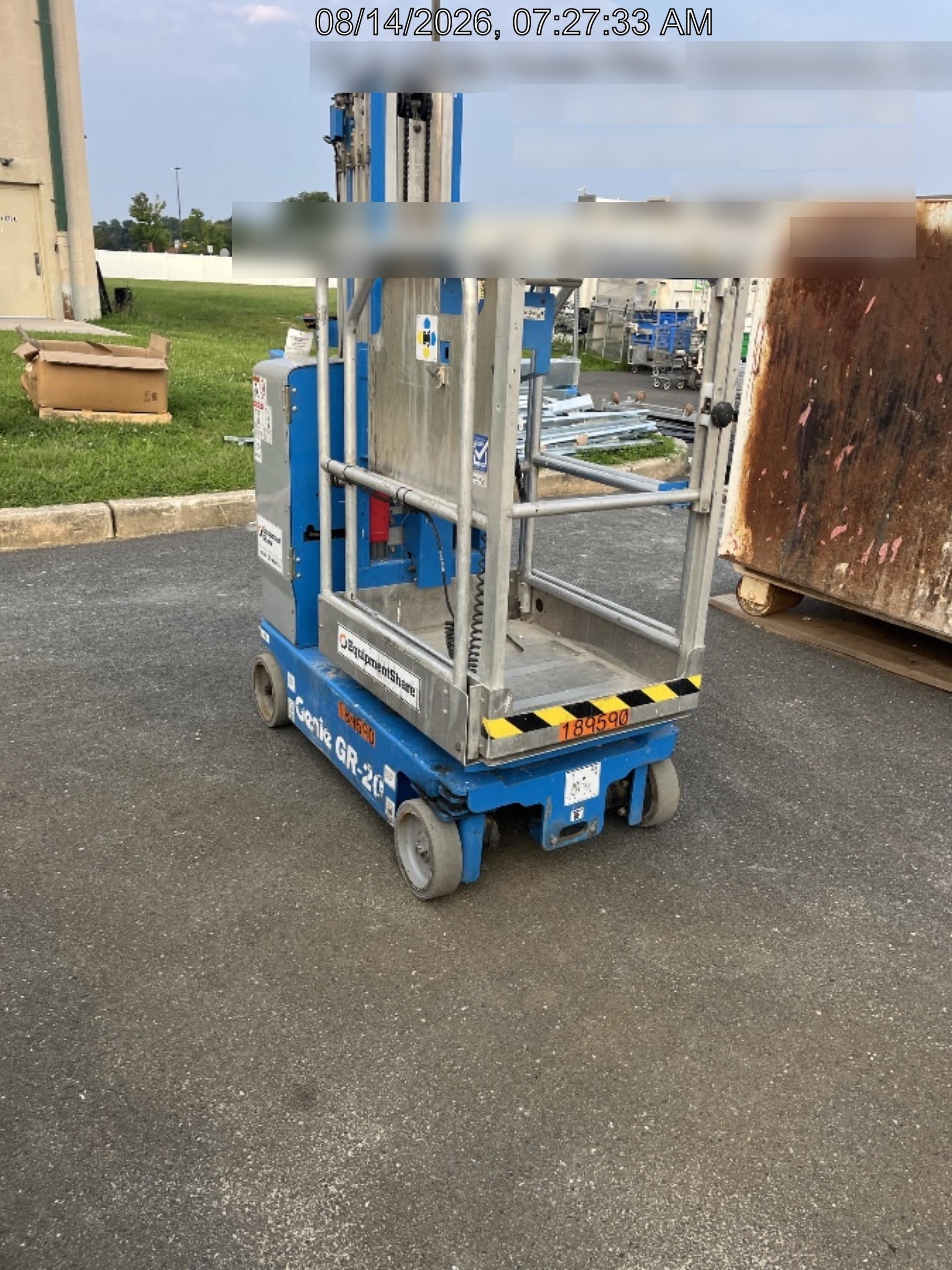 2021 GENIE GR-20
