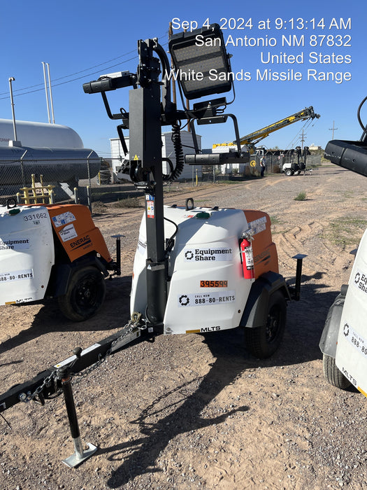 2024 Generac MLT2 Diesel, Flex Switch 120V Input, Powerzone Controller, 
(4) 320W LED Lights, 4kW Generator, 39.9 Gal Fuel Tank, 2" Ball, T3