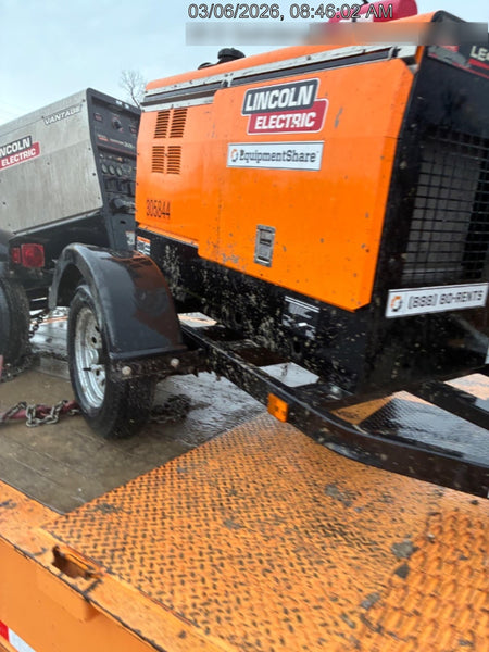 2023 Lincoln Electric LE400 Kubota V1505, Trlr, Cable Rack, Light Kit, ES Decals, T3