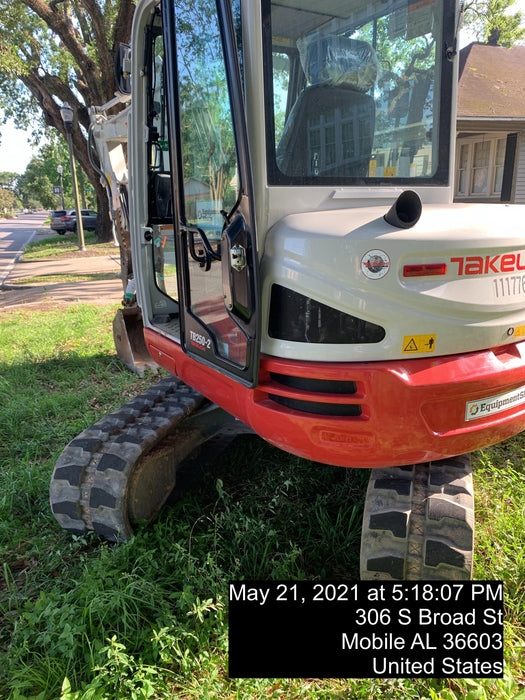 2020 Takeuchi TB250-2C Cab/Heat/Air, Rubber Tracks, Manual TAG QC