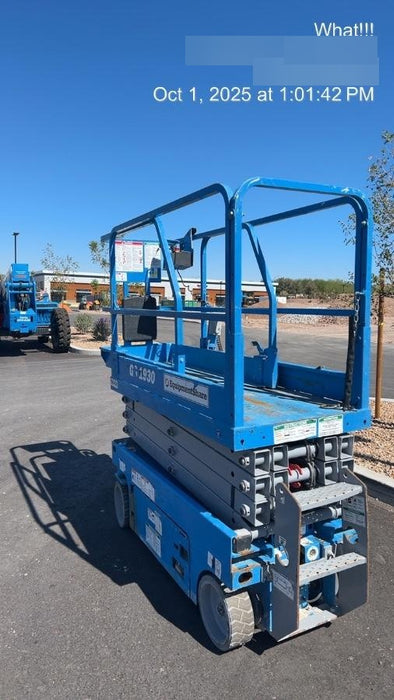 2020 Genie GS-1930 Fixed rails with chain entry gate - Pre A92.20, 800W Inverter