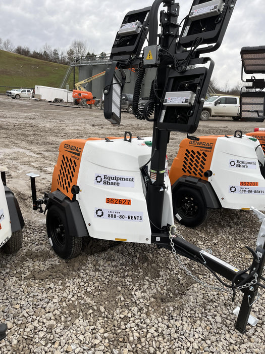 2023 Generac MLT2 Diesel, Flex Switch 120V Input, Powerzone Controller, 
(4) 320W LED Lights, 4kW Generator, 39.9 Gal Fuel Tank, 2" Ball, T3