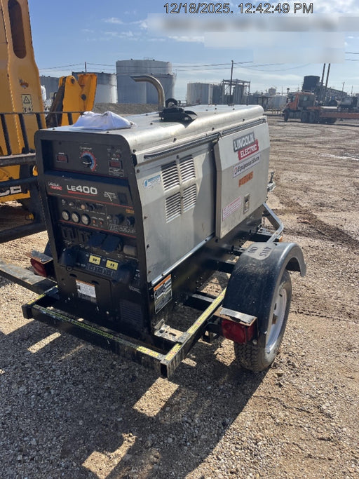 2024 Lincoln Electric LE400 Kubota V1505, Trlr, Cable Rack, Light Kit, ES Decals, T3