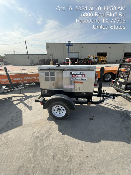 2024 Lincoln Electric LE400 Kubota V1505, Trlr, Cable Rack, Light Kit, ES Decals, T3