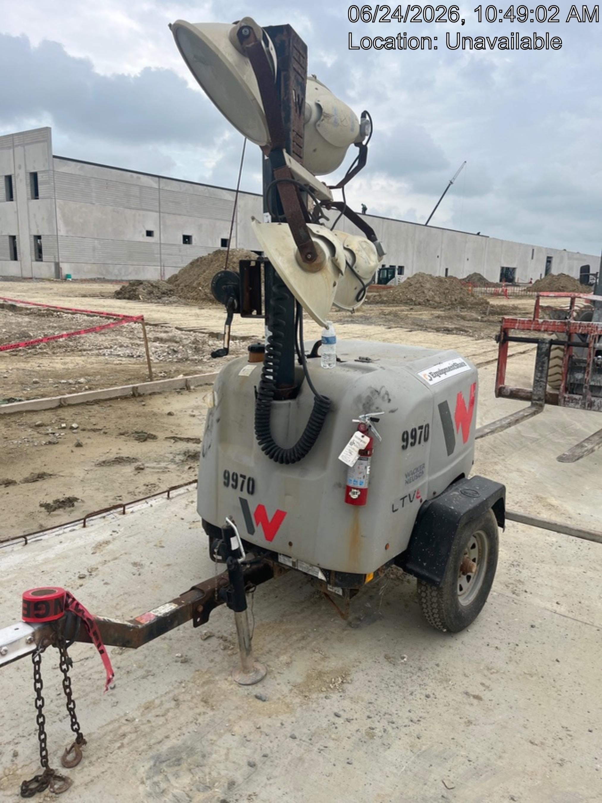 Wacker Neuson LTV6K-MH Wacker Neuson LTV6K Towable Light Tower