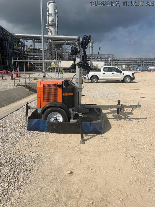 2024 Wanco WLTT-4MM4K Diesel, Deep Sea Controller, Shore Power Plug, Auto Start, (4) 350W LED Floodlights, 4kW Generator, 60 Gal Fuel Tank, 2" Ball, T3