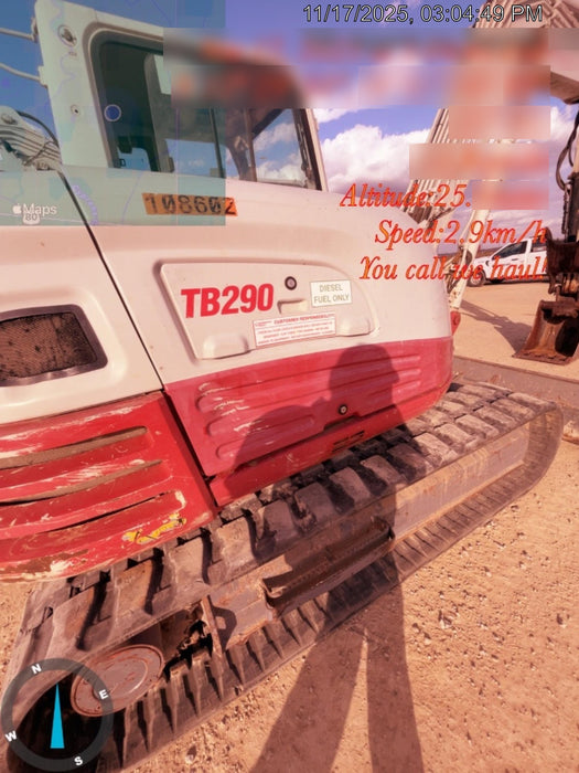 2020 TAKEUCHI TB290C