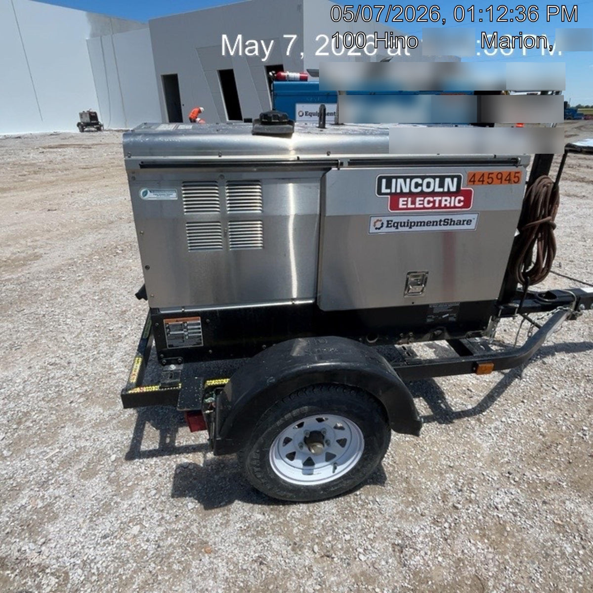 2024 Lincoln Electric LE400 Kubota V1505, Trlr, Cable Rack, Light Kit, ES Decals, T3