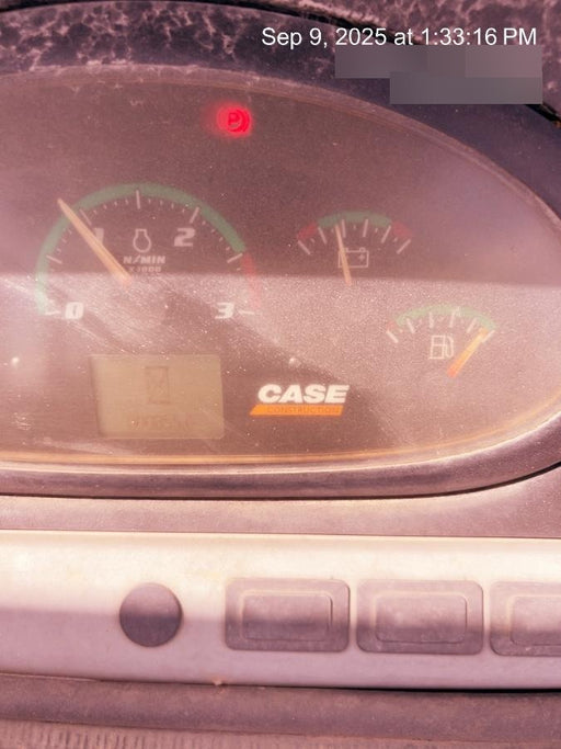 2019 Case 570N EP Canopy, 4WD, GP Front Bucket, Dual Tilt Cylinder, 84" Box Blade w/ Scarifier, Wheel Weights, Beacon