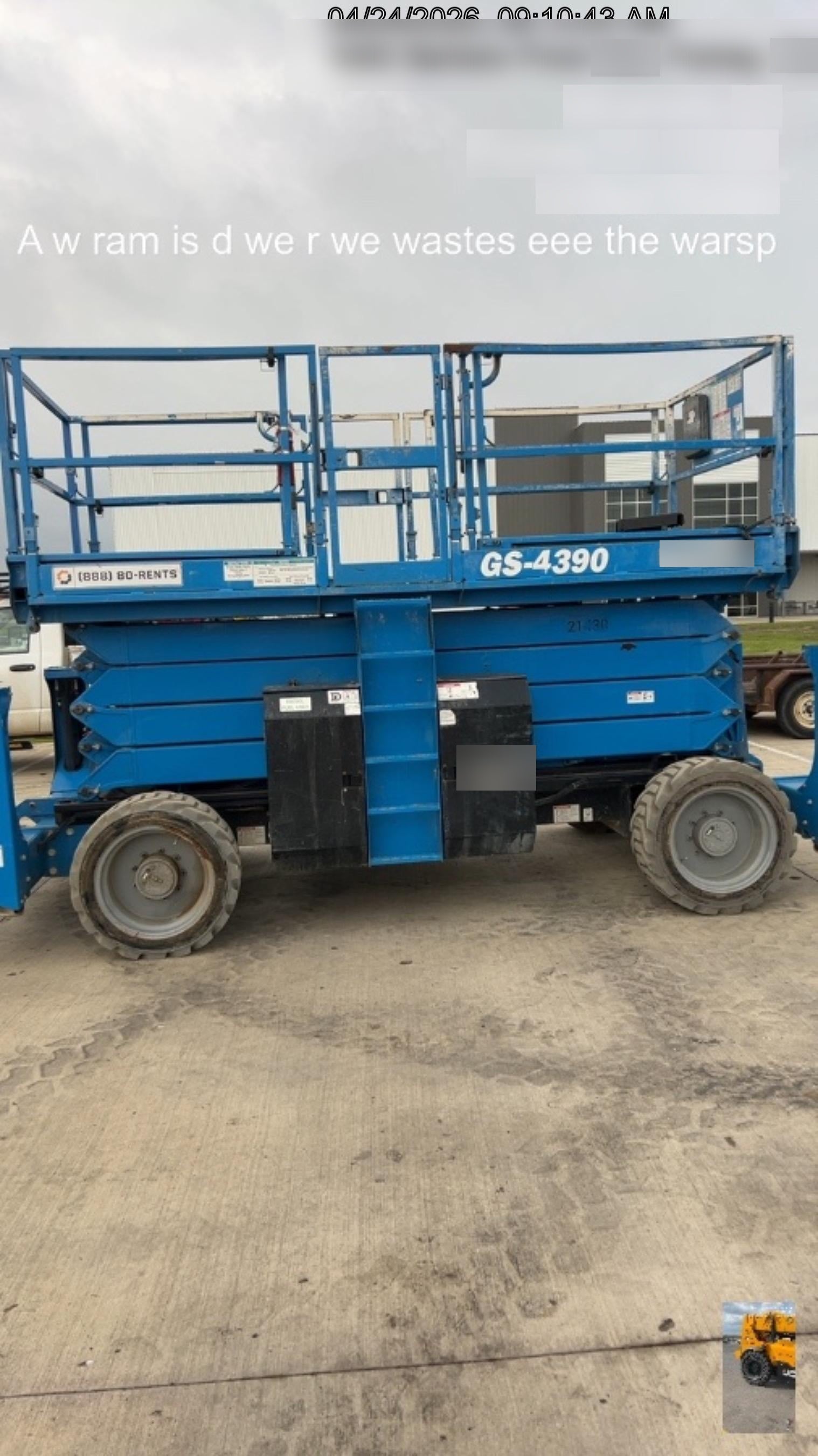 2019 GENIE GS-4390 RT