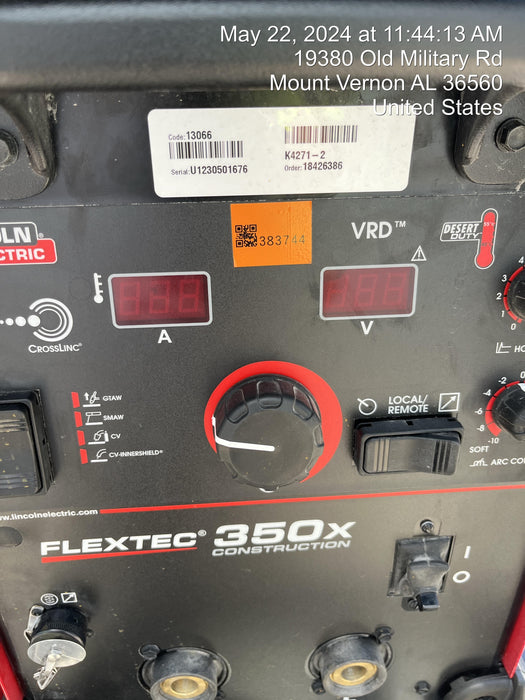 2024 LINCOLN ELECTRIC FLEXTEC 350X