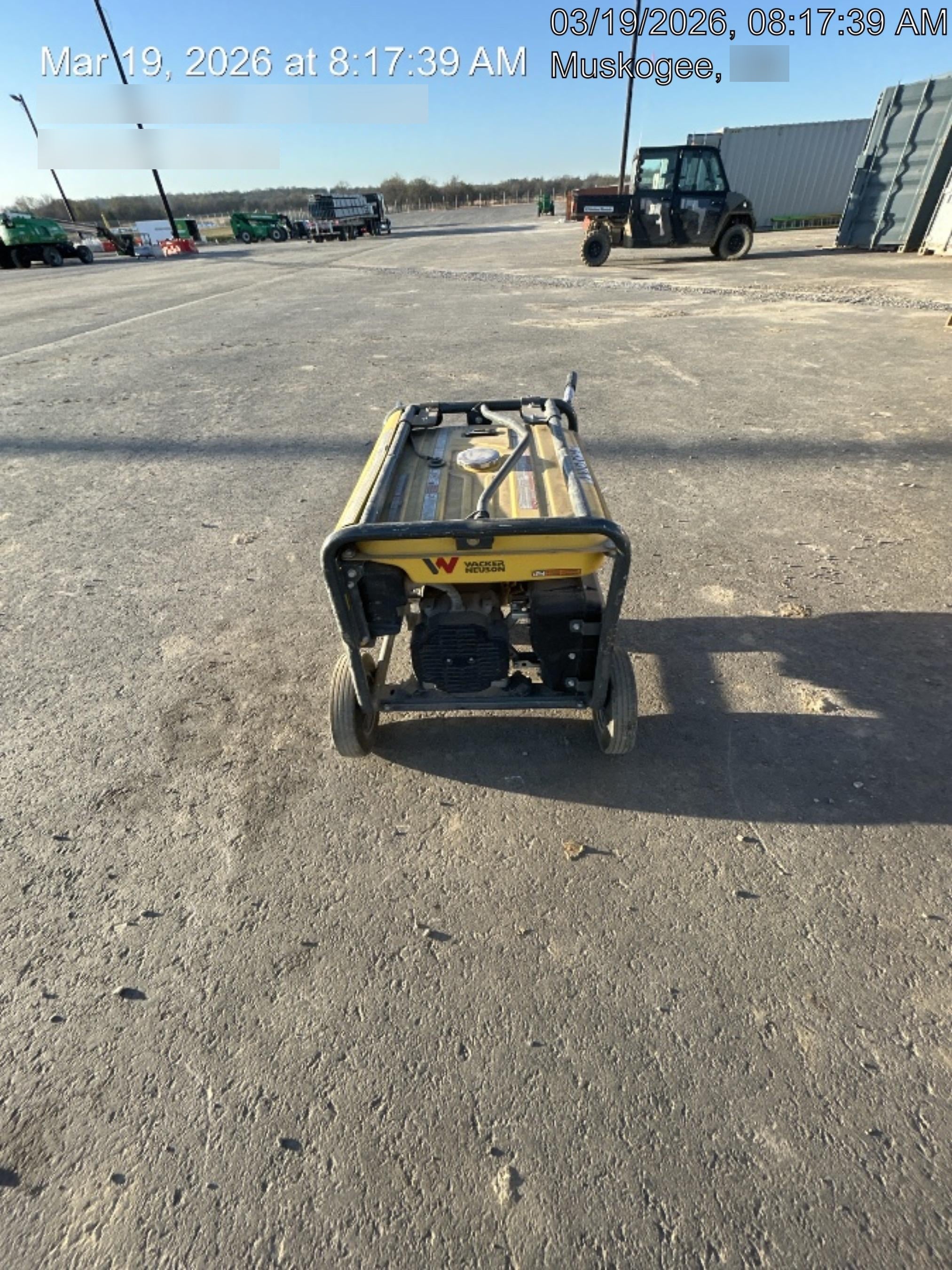 2020 WACKER NEUSON GP6600A
