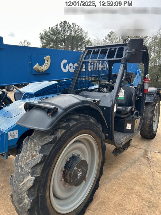 2018 Genie GTH-844 Genie GTH-844D w/Open ROPS, FF Tires, Work Light/Beacon, 60" Carriage and Forks