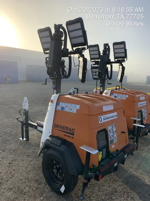 2023 Generac MLT2 Diesel, Flex Switch 120V Input, Powerzone Controller, 
(4) 320W LED Lights, 4kW Generator, 39.9 Gal Fuel Tank, 2" Ball, T3