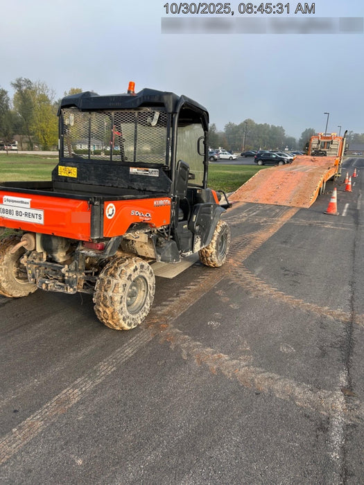 2019 Kubota RTV-XG850WL-H 4wd Utility Cart, Gas, 2 Seat, LED Strobe, Windshield Tempered Glass, Plastic Canopy, Wire Harness Kit, Backup Alarm