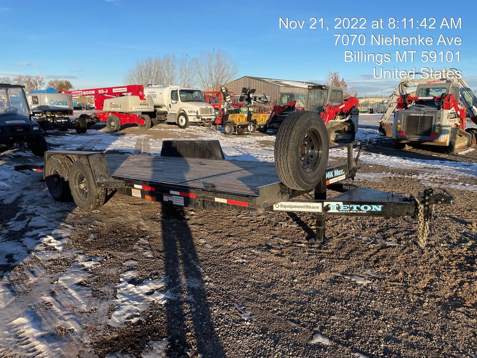 2023 H&H 20' Gravity Tilt