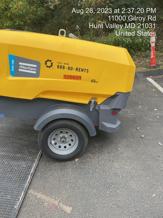 2023 ATLAS COPCO XAS188 CWK