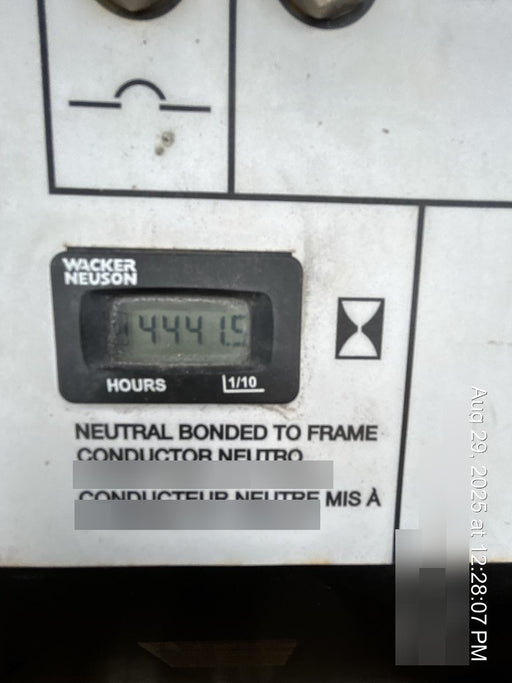 Wacker Neuson LTV6K-MH Power mast, 1100W MH, Fuel Sensors, Wiring Harness