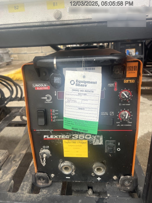 2022 LINCOLN ELECTRIC FLEXTEC 350X