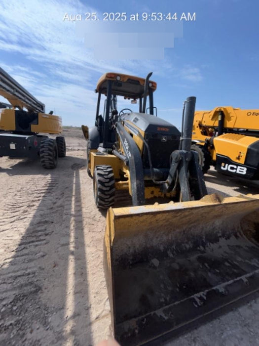 2020 John Deere 310LEP Canopy, 4WD, Standard Stick, Pilot Controls, 2 Way Hydraulics, TAG Manual QC