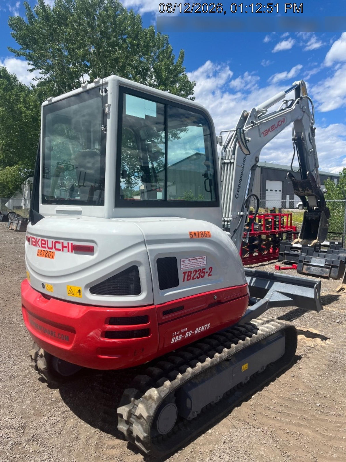 2025 TAKEUCHI TB235-2CR