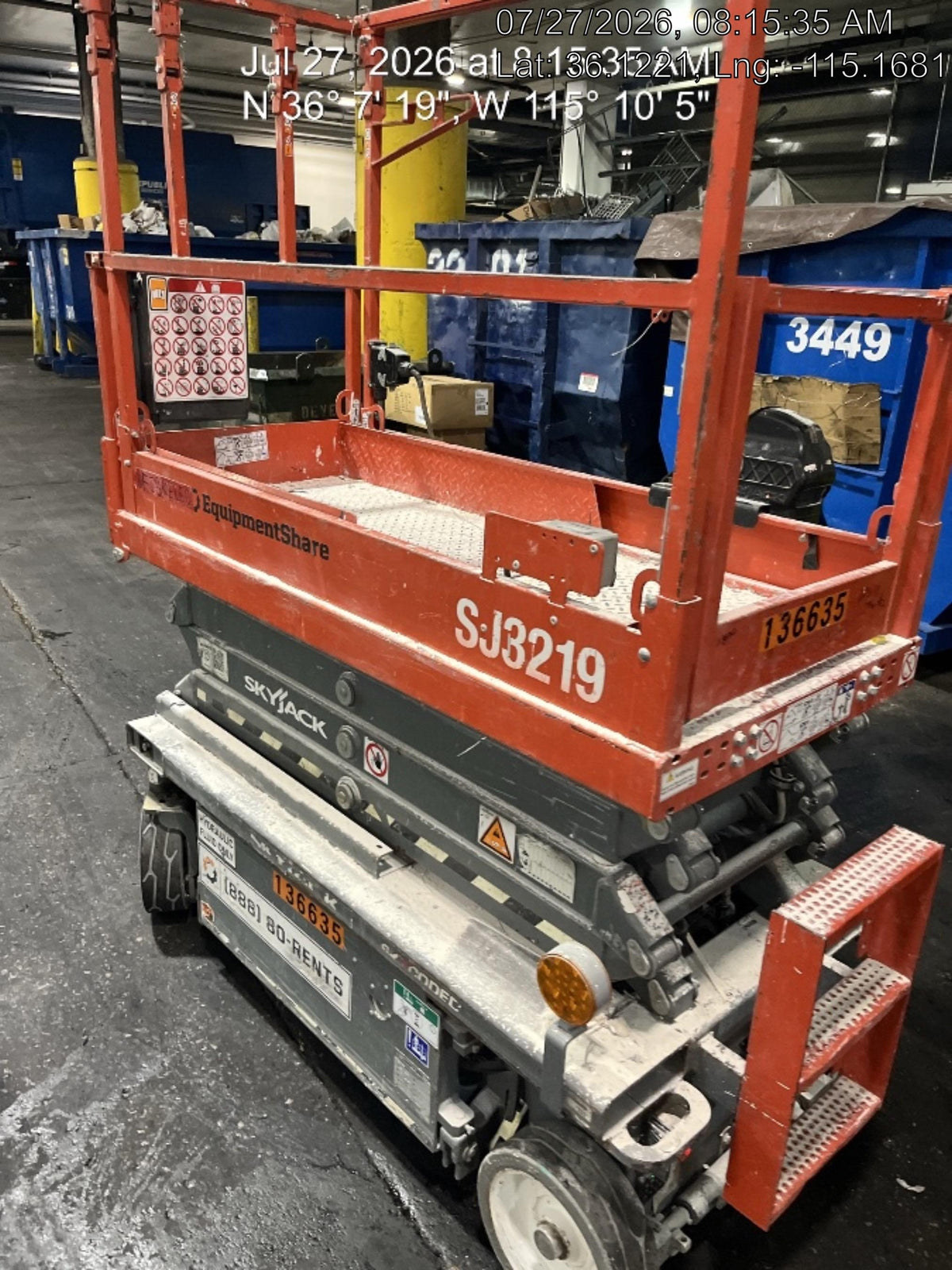 2021 SKYJACK SJ3219