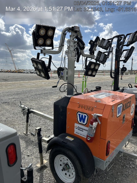 2024 Wanco WLTT-4MM4K Diesel, Deep Sea Controller, Shore Power Plug, Auto Start, (4) 350W LED Floodlights, 4kW Generator, 60 Gal Fuel Tank, 2" Ball, T3