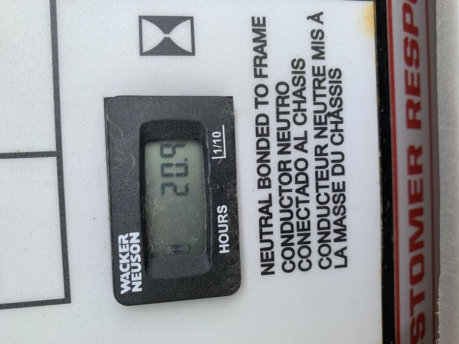 2019 Wacker Neuson LTV6L-MH Mobile Light Tower w/Fuel Level Sensor Installed