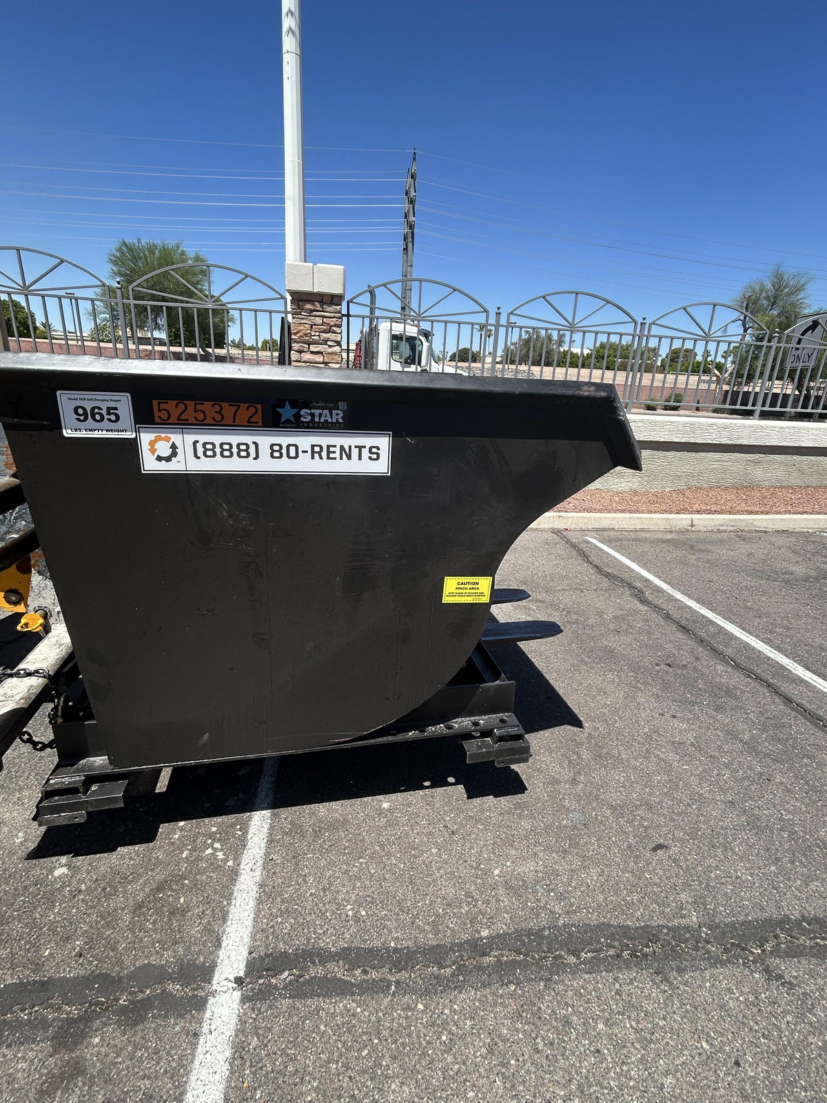 2025 STAR INDUSTRIES M-1820 - Self-Dump Hopper