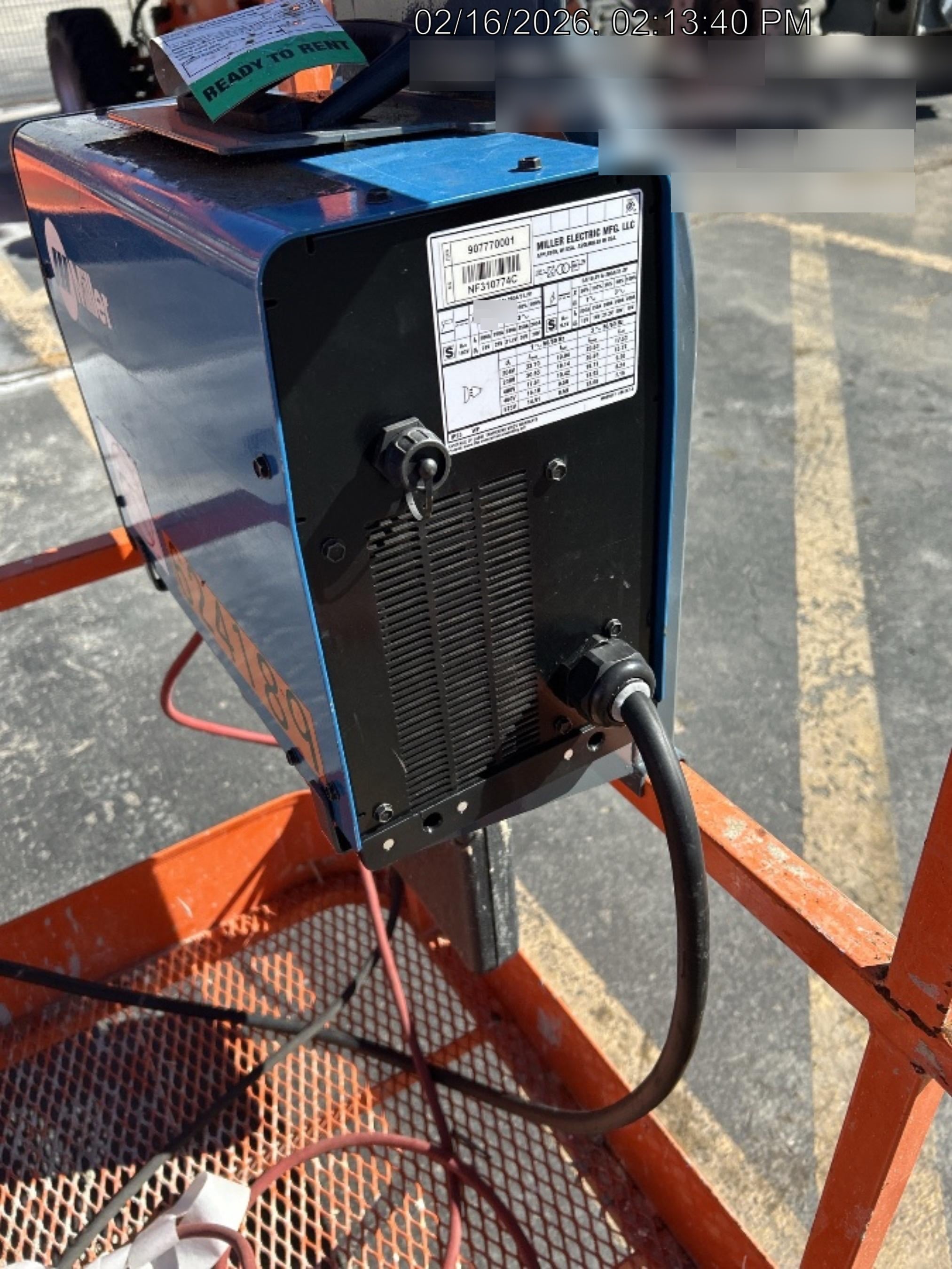 2025 MILLER ELECTRIC CST-282