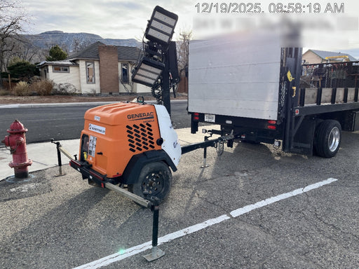 2024 Generac MLT2 Diesel, Flex Switch 120V Input, Powerzone Controller, 
(4) 320W LED Lights, 4kW Generator, 39.9 Gal Fuel Tank, 2" Ball, T3