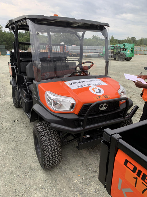 2021 Kubota RTV-X1140W-H Plastic Canopy, Windshield Acrylic Clear, LED Strobe Light, Wire Harness Kit, Back up Alarm
