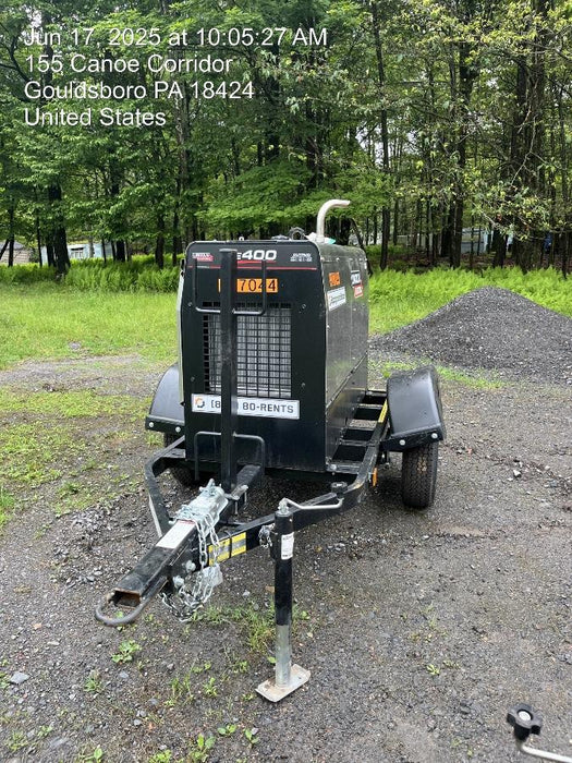 2024 Lincoln Electric LE400 Kubota V1505, Trlr, Cable Rack, Light Kit, ES Decals, T3