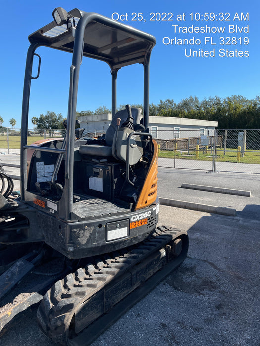 2018 CASE CX26C