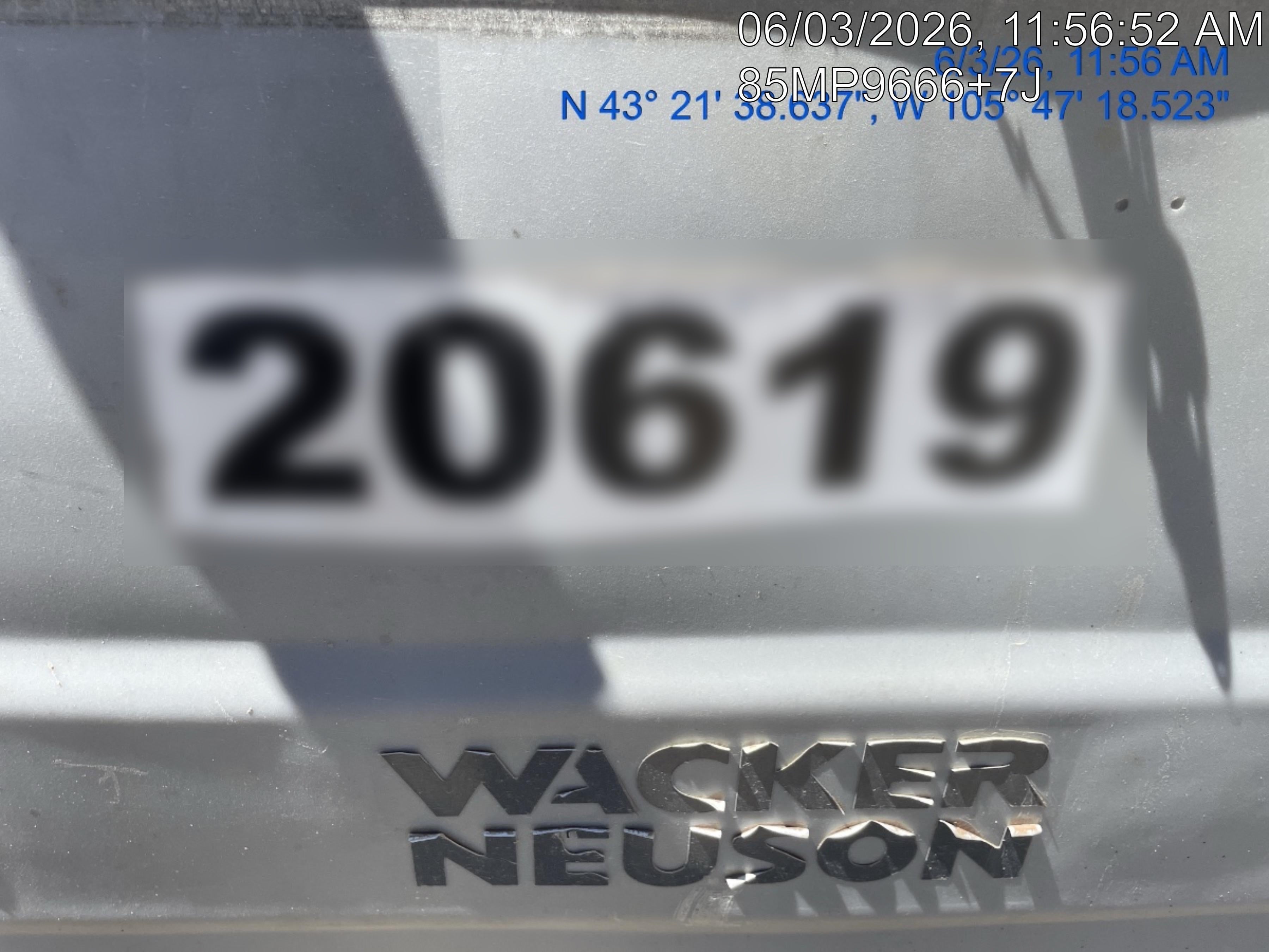 2018 Wacker Neuson LTV6L-MH Wacker Neuson LTV6L Mobile Light Tower w/Fuel Level Sensor Installed