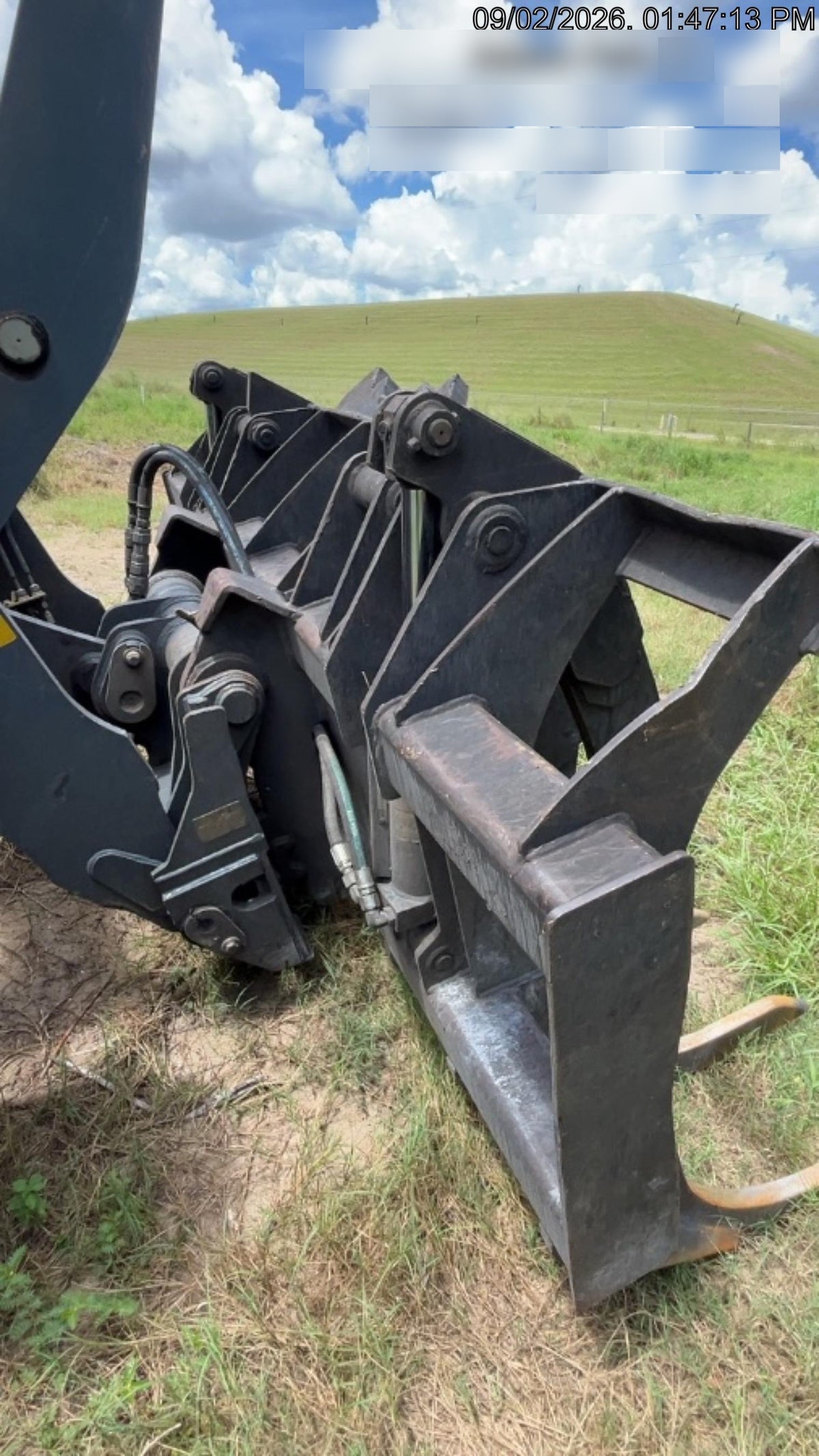 2021 FLECO 120" Grapple Rake - Fleco