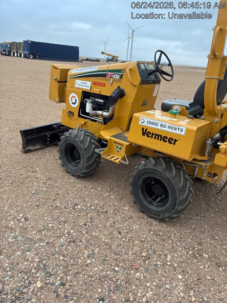 2022 VERMEER RTX450