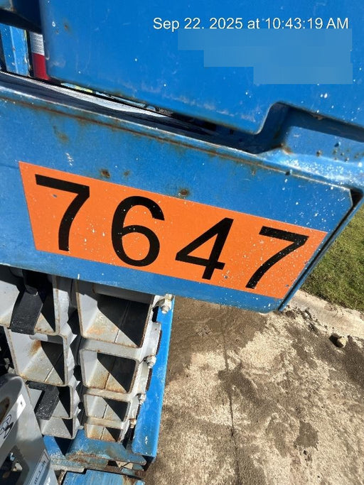 2017 Genie GS-3232 Genie GS3232 Lift w/Folding Rails and Swing Gate