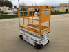 Custom Equipment HB-1430 <ul>
 <li>Hy-Brid Scissor Lift</li>
  <li>Platform capacity up to 670 lbs.</li>
  <li>Working height up to 20 ft</li>
  <li>Weighs under 1,700 lbs.</li>
  <li>Non-marking wheels </li>
</ul>