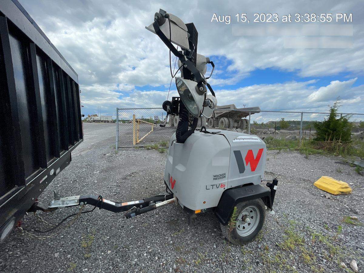2018 Wacker Neuson LTV6L-MH Wacker Neuson LTV6L Mobile Light Tower w/Fuel Level Sensor Installed