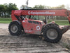 2020 Manitou MTA12055SER3 Cab/Heat/Air, Solid Tires, Amber Strobe, Lift Hook w/66" Carriage, 60" Forks