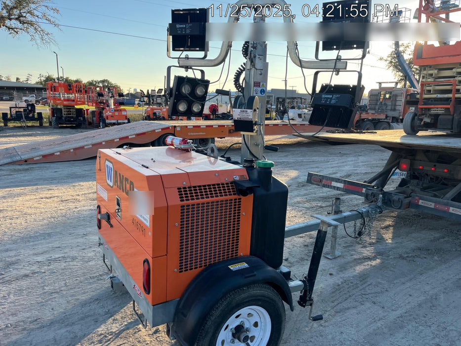 2024 Wanco WLTT-4MM4K Diesel, Deep Sea Controller, Shore Power Plug, Auto Start, (4) 350W LED Floodlights, 4kW Generator, 60 Gal Fuel Tank, 2" Ball, T3