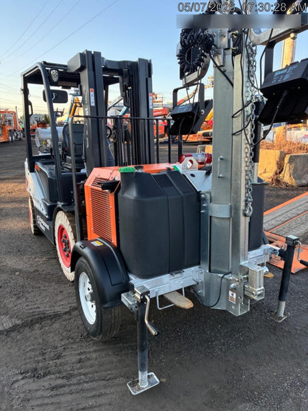 2024 Wanco WLTT-4MM4K Diesel, Deep Sea Controller, Shore Power Plug, Auto Start, (4) 350W LED Floodlights, 4kW Generator, 60 Gal Fuel Tank, 2" Ball, T3