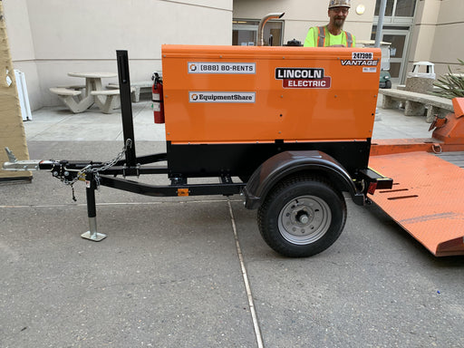 2022 Lincoln Electric LE400 Kubota V1505, Trlr, Cable Rack, Light Kit, ES Decals, T3