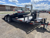 2024 TEXAS PRIDE TRAILERS 21' Lowboy Gravity Tilt Bed 14K Bumper Pull Trailer